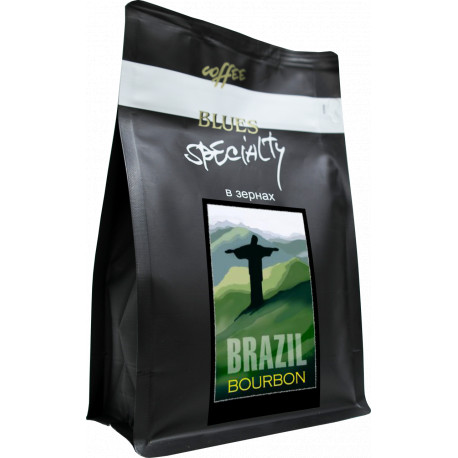 Кофе в зёрнах Бразилия БУРБОН, 200 г